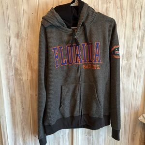 Florida gator zippered hoodie jacket